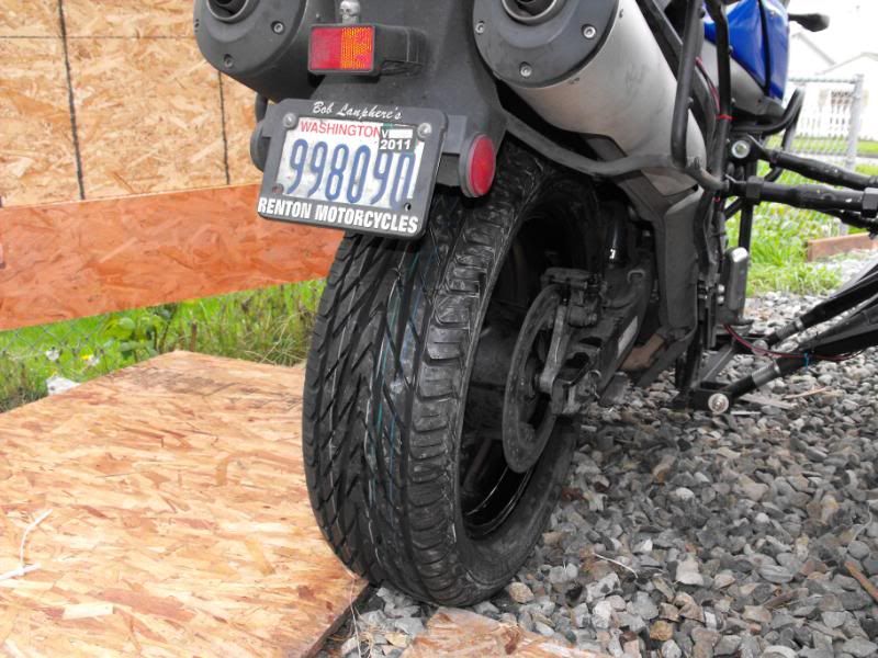 Honda goldwing rear car tire